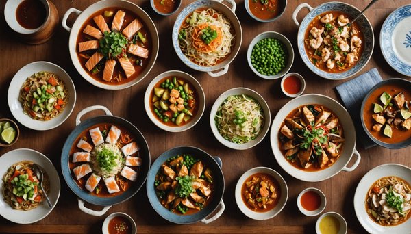 Recettes du monde : créez des plats uniques et savoureux